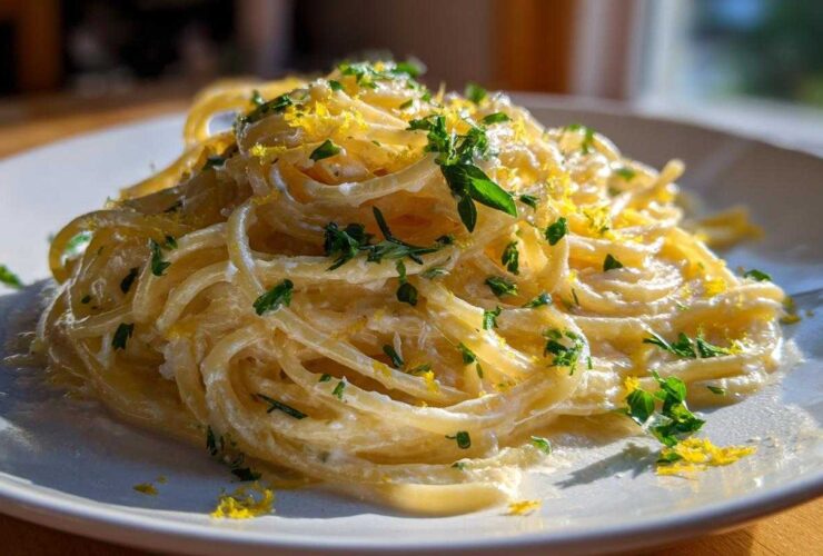 Viral Lemon Parmesan Pasta