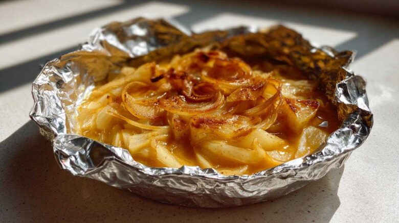 Viral Onion Boil Foil Packets