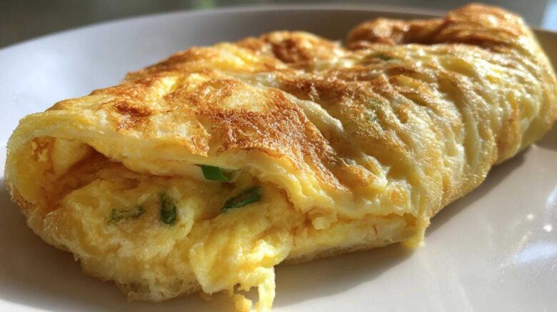 Viral Rice Paper Omelette