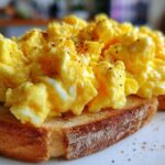 Viral Scrambled Egg Toast