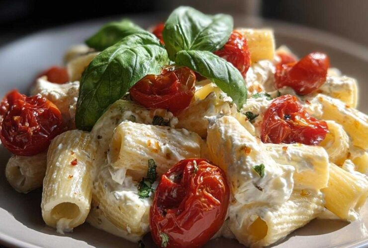Viral Whipped Feta Pasta