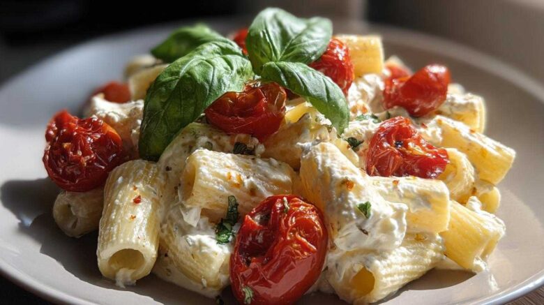 Viral Whipped Feta Pasta